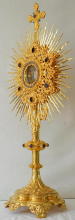 French Antique Sunburst Monstrance